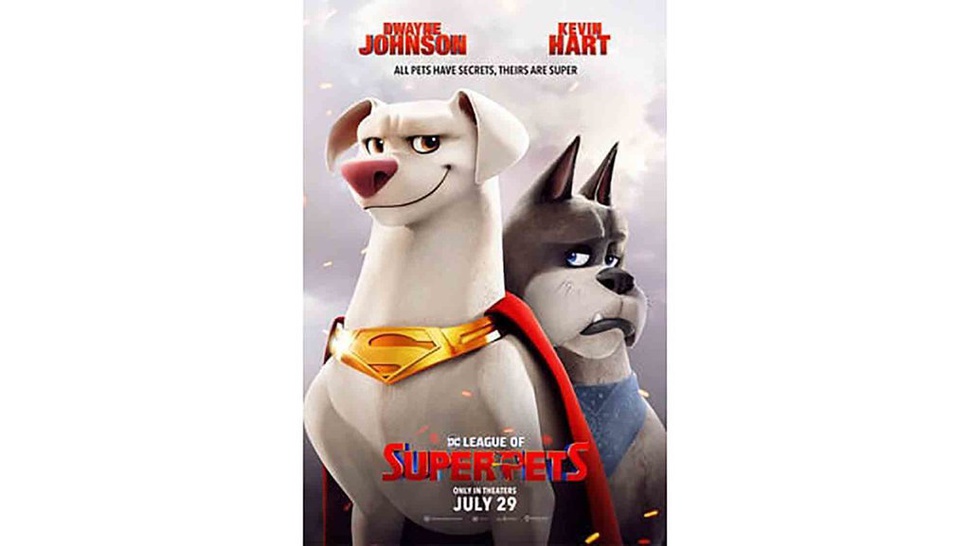 Sinopsis Film DC League of Super-Pets & Jadwal Tayang di Bioskop