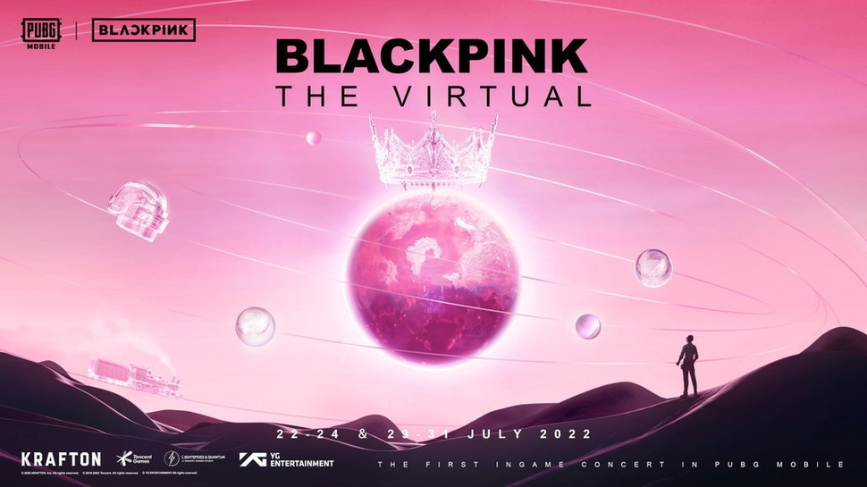 Cara Nonton Konser BLACKPINK PUBG The Virtual 2022 & Klaim Tiketnya
