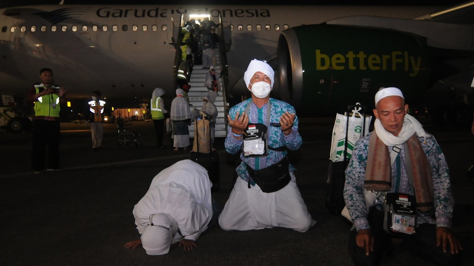 38 Kloter Jemaah Haji sudah Dipulangkan ke Indonesia