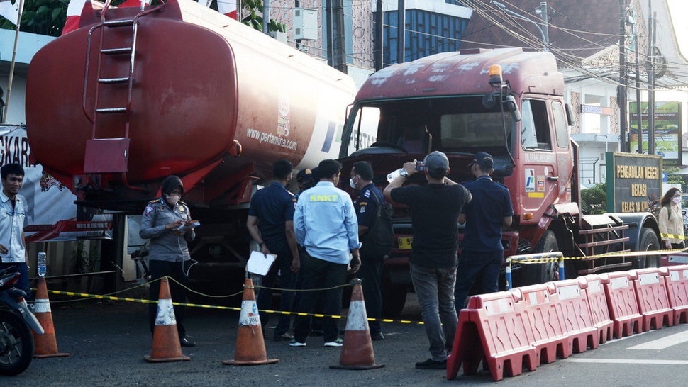 Polisi Ralat Jumlah Tersangka Kecelakaan Truk Pertamina di Cibubur
