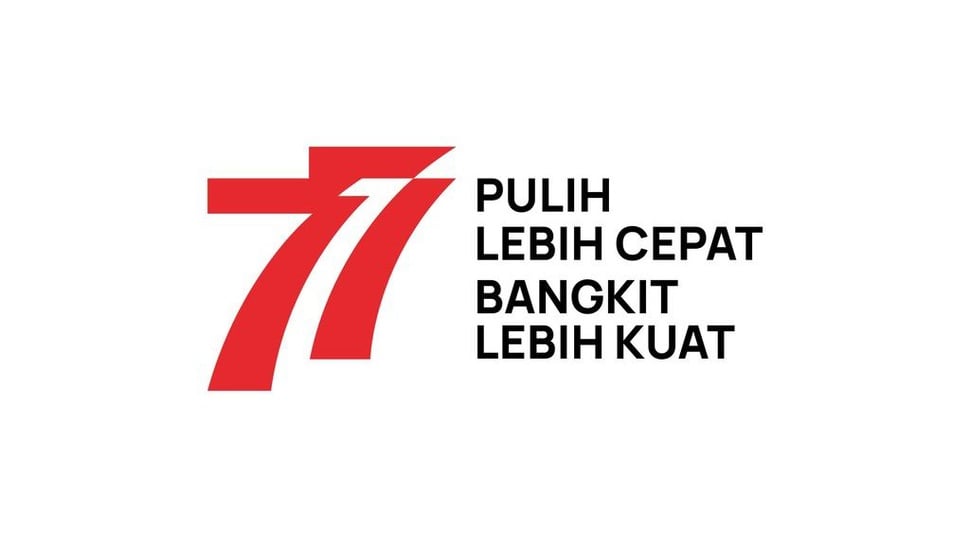 Arti Logo HUT RI ke-77 dan 7 Filosofi dalam Angka 77