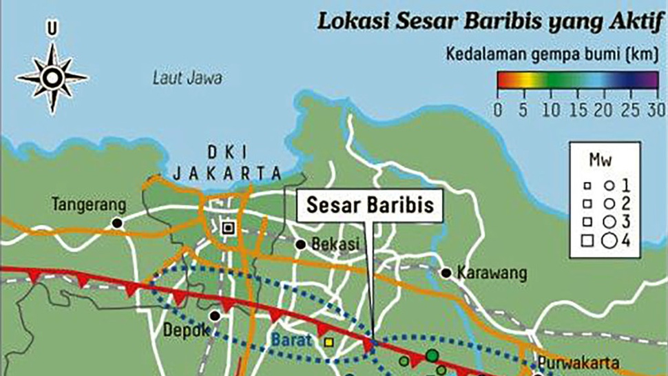 Sesar Baribis & Dua Gempa Bumi yang Pernah Mengguncang Batavia