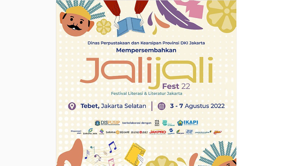 Info Festival Literasi dan Literatur Jakarta JALIJALIFEST 2022