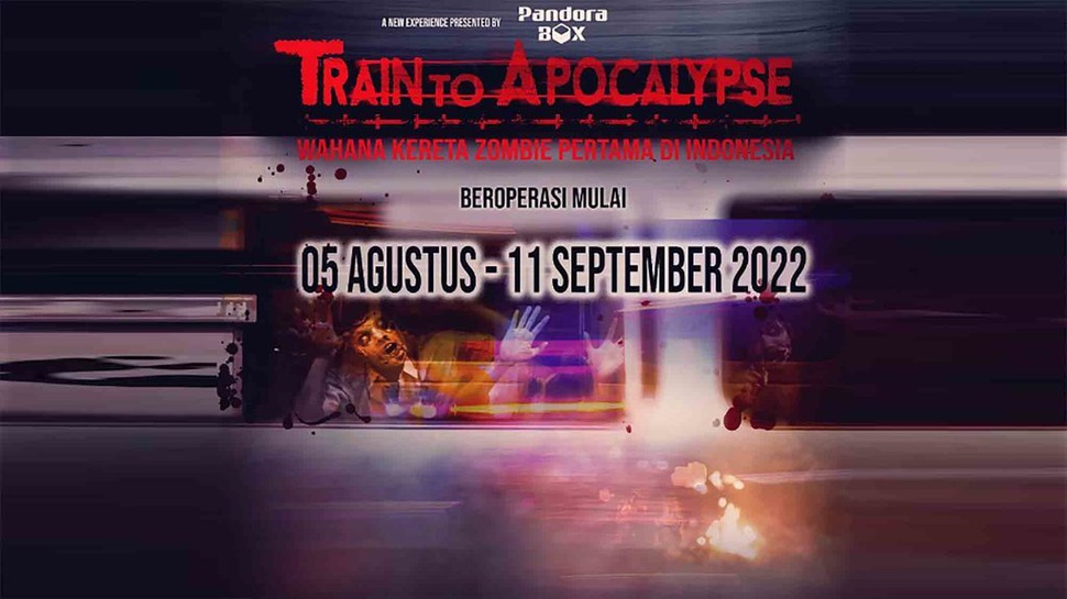 Lokasi Train To Apocalypse, Jadwal, dan Tiket Kereta Zombie Jakarta