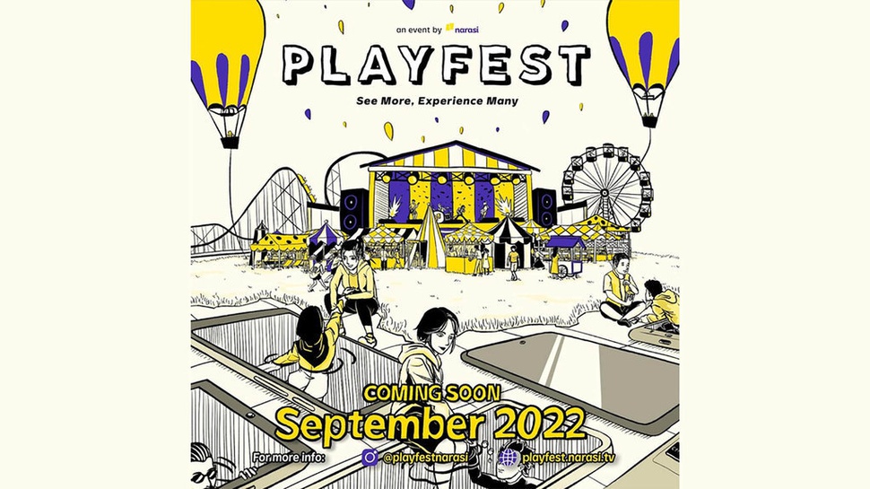 Harga Tiket Playfest 2022 Jakarta 17 September & Cara Beli Tiket