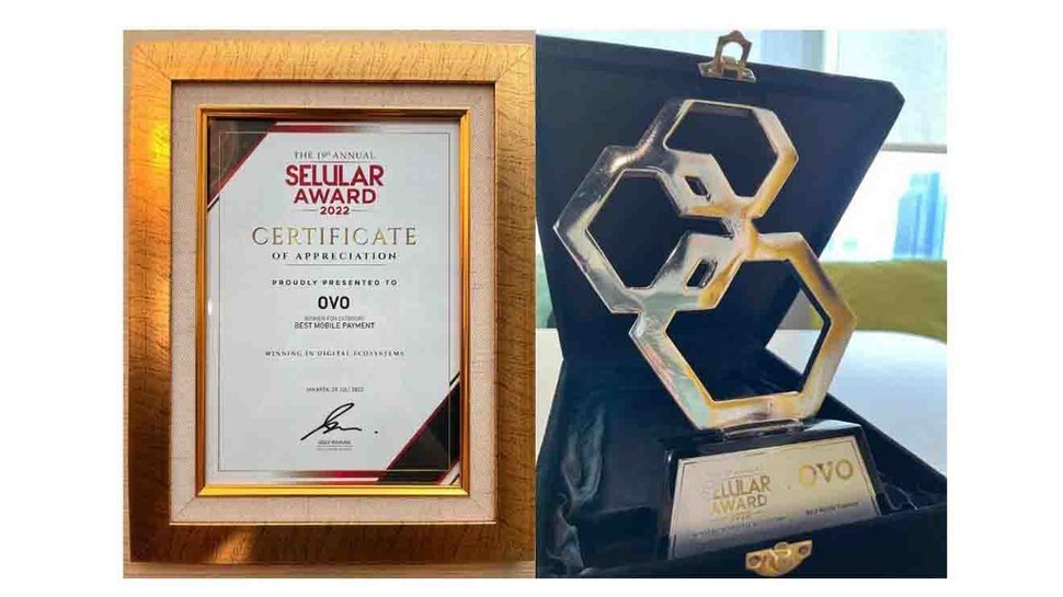 OVO Raih Penghargaan Best Mobile Payment di Selular Award 2022