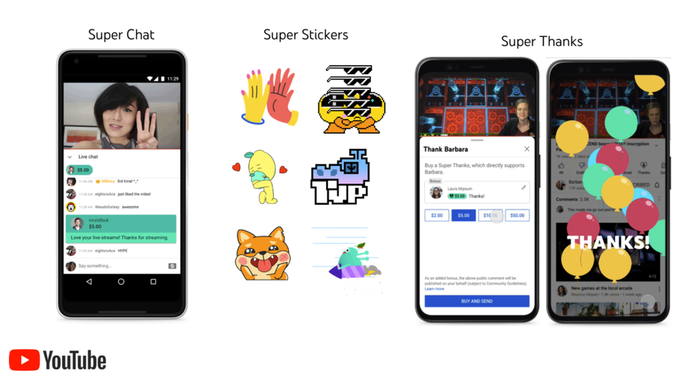 YouTube Resmi Luncurkan Super Chat & Super Sticker di Indonesia