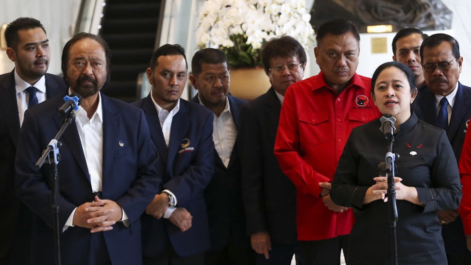 Isu Tak Harmonis di Balik Rencana Pertemuan Surya Paloh-Megawati
