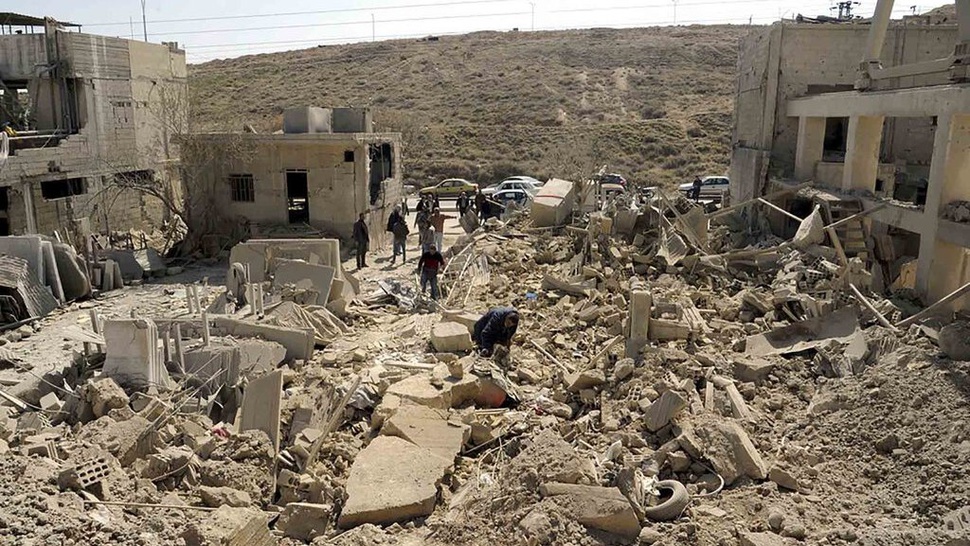 Benarkah Serangan Israel di Suriah Hancurkan Gudang Rudal?
