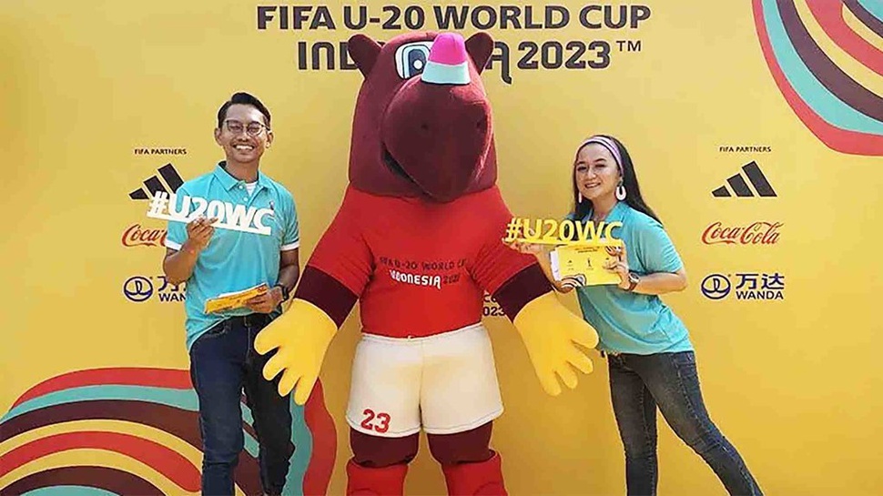 Bacuya Badak Jawa Maskot Piala Dunia U20 2023 di Indonesia
