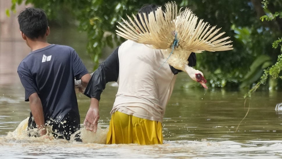 Banjir di Filipina Menyusul Topan Noru