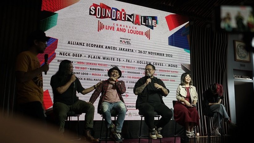 Soundrenaline 2022 Hadir di Jakarta, Ada 18 Musisi Internasional