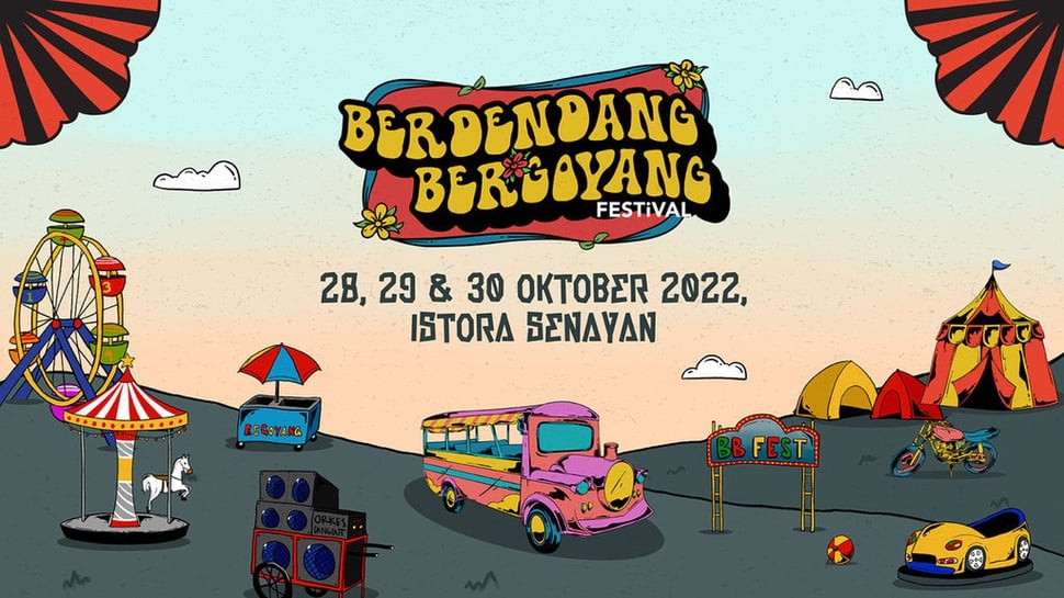 Harga Tiket Berdendang Bergoyang Festival 28-30 Oktober 2022