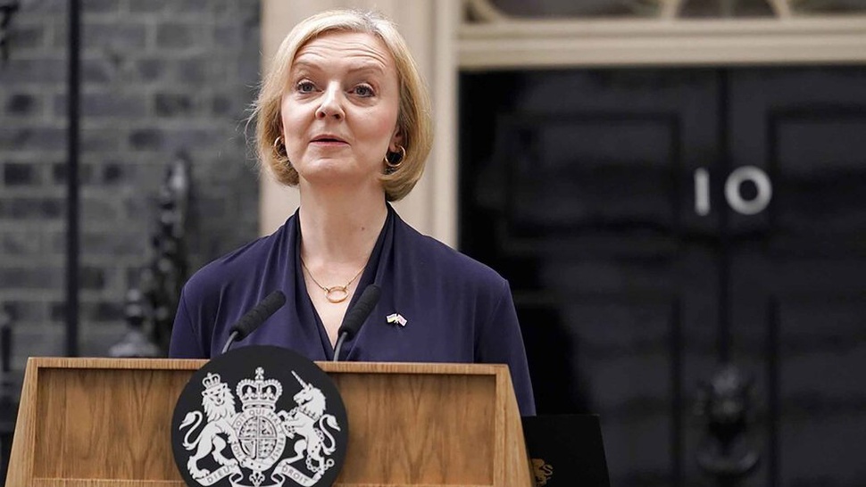 Profil Liz Truss & Pidato Lengkapnya Usai Mundur dari PM Inggris