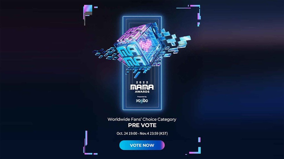 Cara Vote MAMA Awards 2022 di Mnet Plus Website dan Twitter