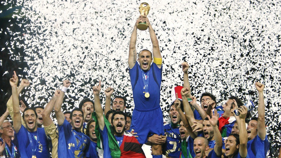 Kilas Balik Piala Dunia 2006: Italia Juara & Kartu Merah Zidane