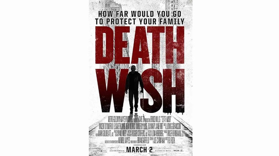 Sinopsis Film Death Wish di Bioskop Trans TV: Aksi Bruce Willis