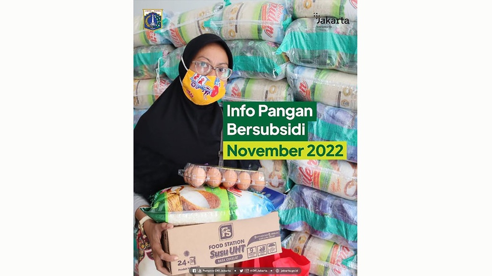 Informasi Program Pangan Bersubsidi di DKI Jakarta November 2022