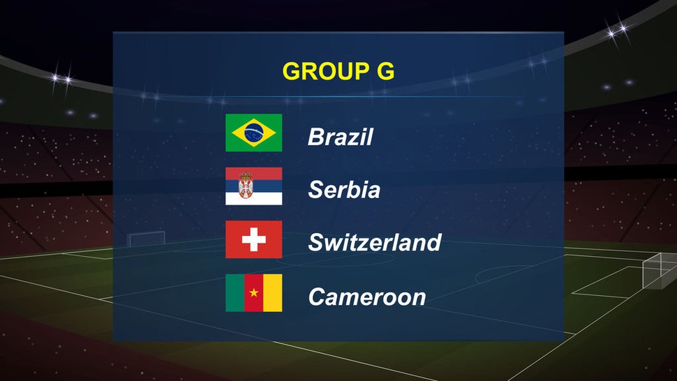 Jadwal Piala Dunia 2022 Brasil vs Swiss Siaran Langsung SCTV & Moji
