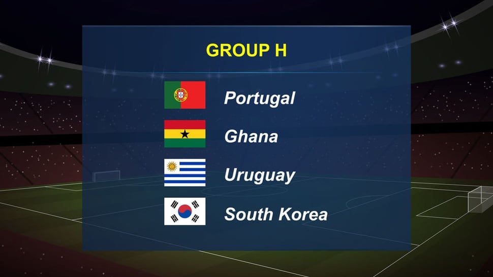 Jadwal Piala Dunia 2022 Korea Selatan vs Ghana Siaran Langsung SCTV & Moji