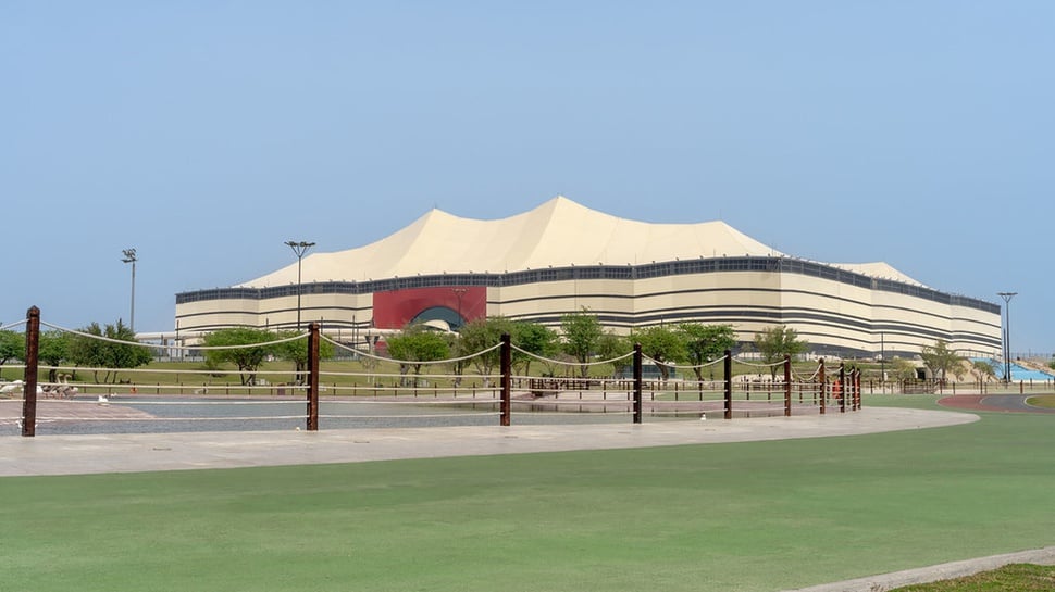 Stadion Al Bayt Venue Opening Piala Dunia 2022 Qatar vs Ekuador