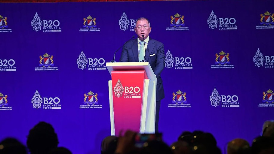 Chung Tegaskan Penggunaan Energi Terbarukan di B20 Summit