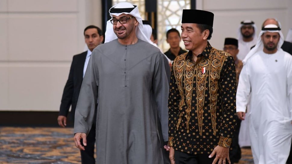 Di Abu Dhabi, Jokowi Laporkan Progres Pembangunan IKN ke MBZ