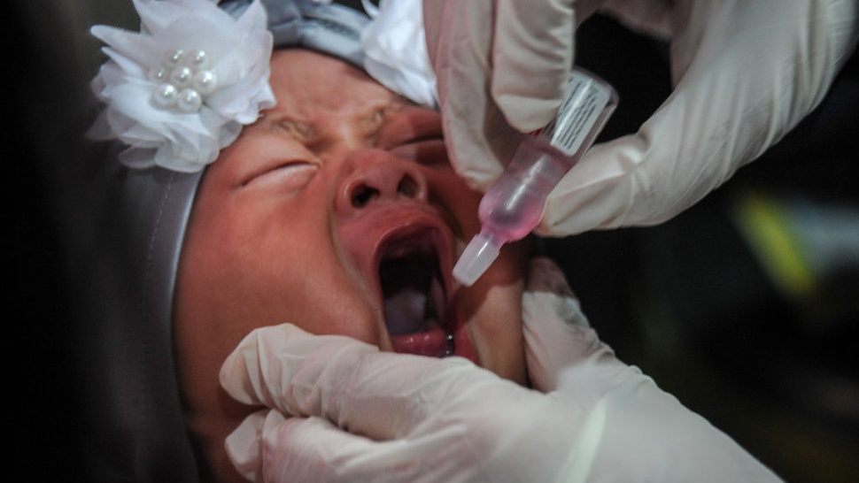 Indonesia Tetapkan KLB Polio