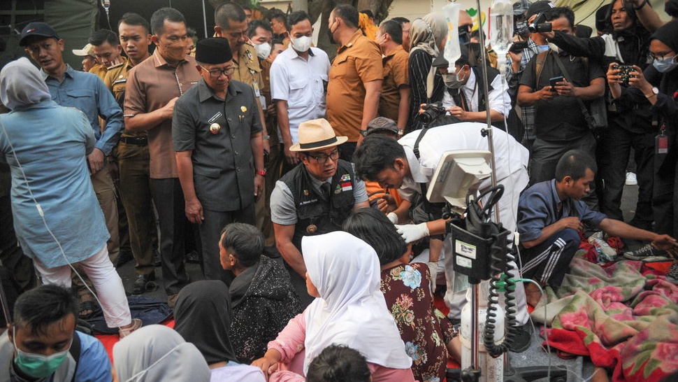Ridwan Kamil Laporkan 162 Orang Meninggal akibat Gempa Cianjur