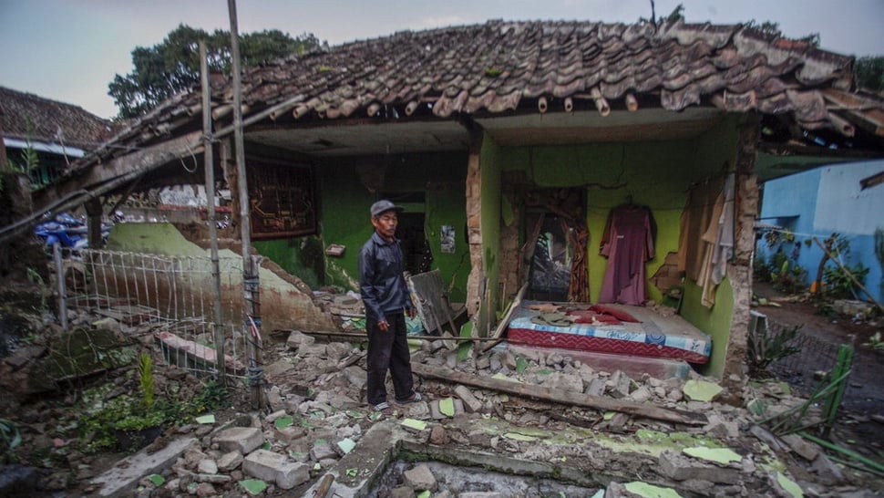 Dampak Gempa Cianjur: 56.320 Rumah Rusak di 15 Kecamatan