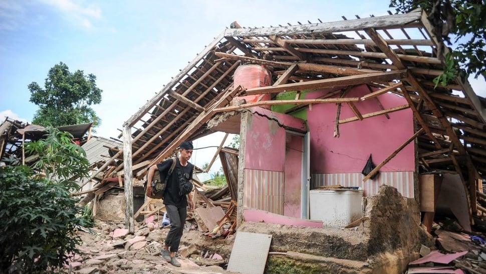 Kapolri Minta Polisi Jaga Lingkungan Rumah Korban Gempa Cianjur