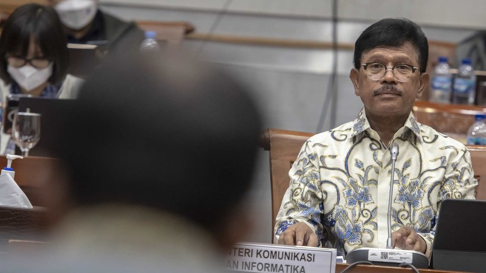 Dampingi Jokowi di Medan, Johnny Plate Batal Diperiksa Kejagung