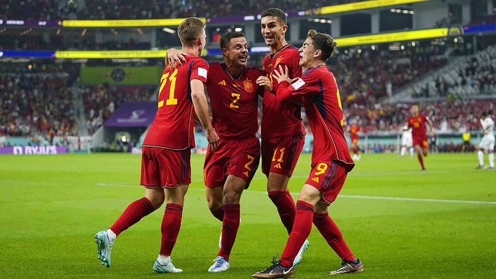 Siaran Langsung Spanyol vs Jerman Piala Dunia 2022 Live SCTV