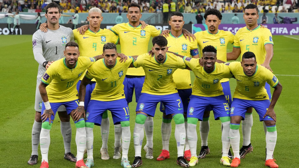 Prediksi Brasil vs Kamerun Piala Dunia 2022 di SCTV: Juara Grup!