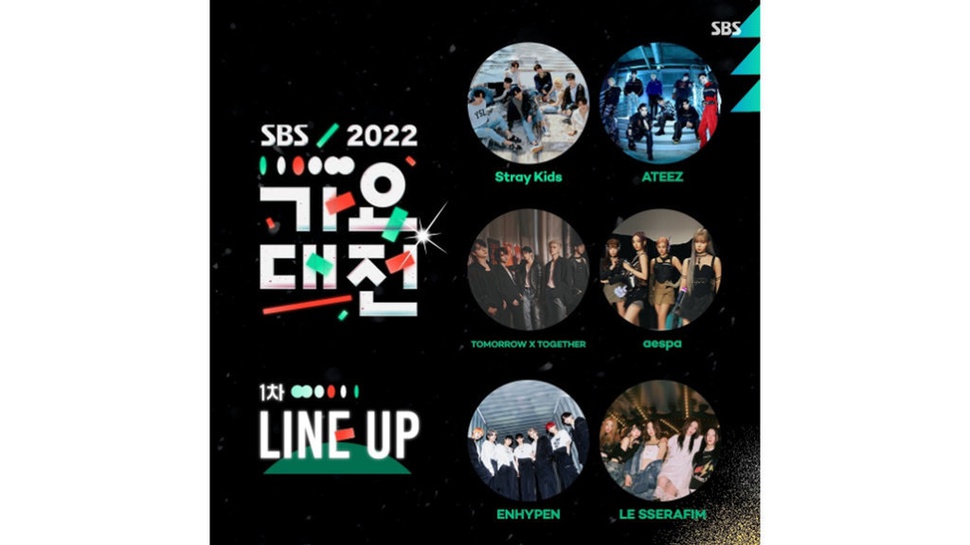 Daftar Line Up Pertama SBS Gayo Daejeon 2022 dan Jadwal Tayang