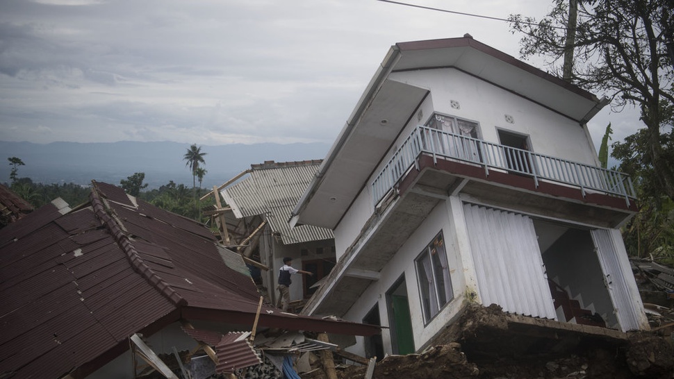 Dampak Gempa Cianjur: 37.830 Rumah Rusak, 8.151 Rusak Berat
