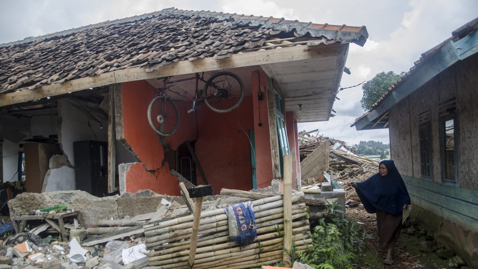 Dampak Gempa Cianjur: 17.864 Rumah Rusak di 16 Kecamatan