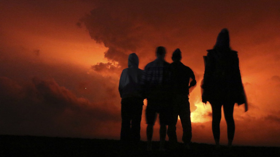 Mauna Loa Gunung Api Aktif Terbesar di Dunia Meletus di Hawaii
