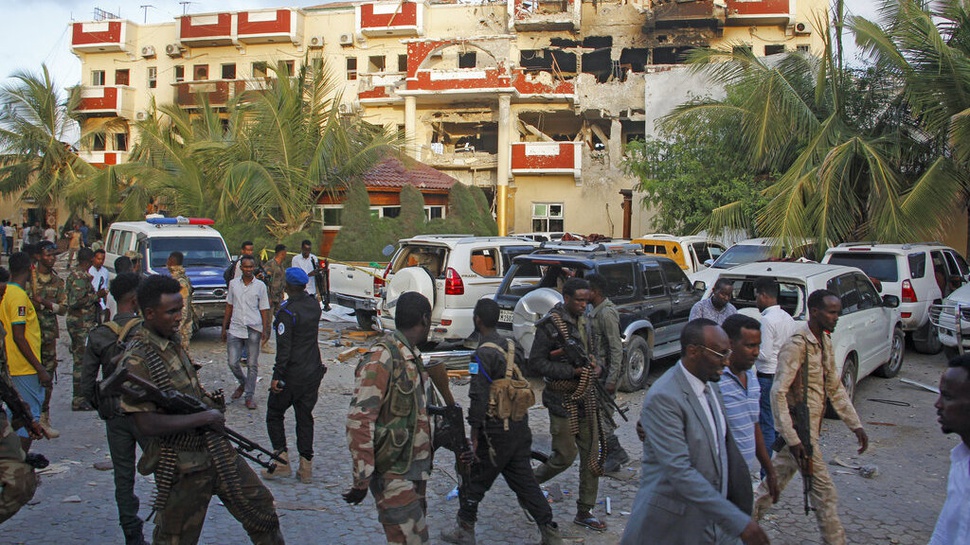 Pasukan Somalia Kepung Hotel Bebaskan 60 Orang dari Al-Shabab