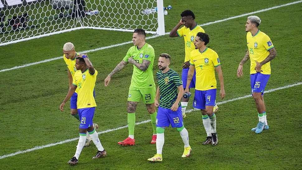 Live Streaming Brasil vs Kroasia Piala Dunia 2022 SCTV Malam Ini