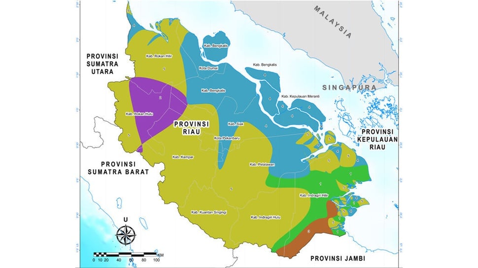 Profil Provinsi Riau: Sejarah, Letak Geografi dan Peta Wilayah