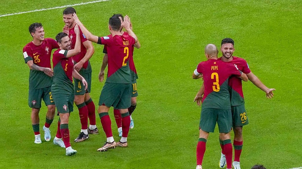 Portugal vs Liechtenstein Kualifikasi EURO 2024, H2H, Live TV