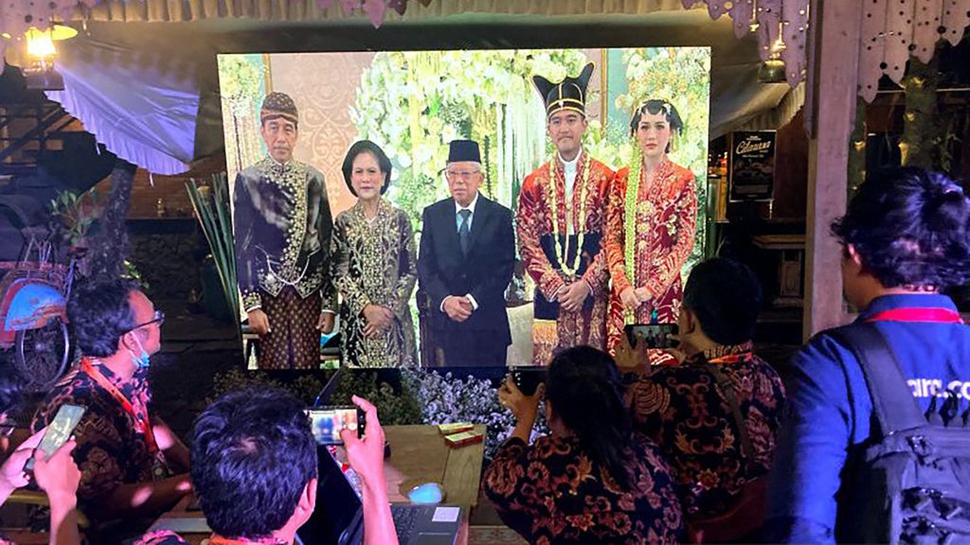 SBY, JK, Megawati, Boediono Hadir di Malam Resepsi Kaesang-Erina