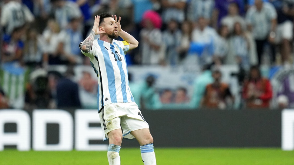 Susunan Pemain Argentina vs Kroasia & Formasi: Messi Main