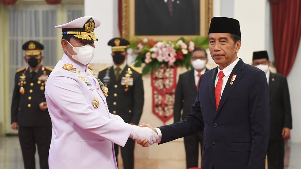 Jokowi Akui Sudah Ada Nama Calon KSAL Pengganti Yudo Margono