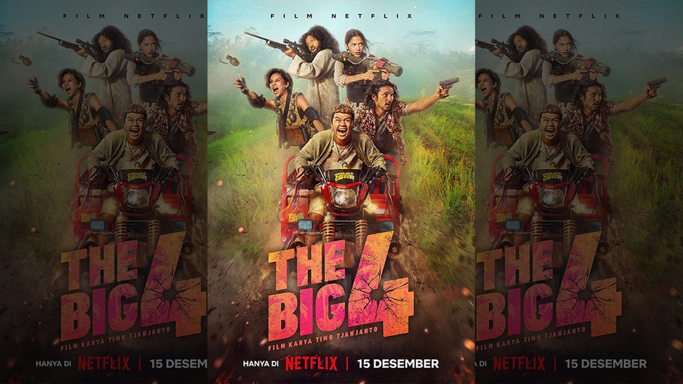 Sinopsis, Trailer dan Cara Nonton Film The Big 4 di Netflix