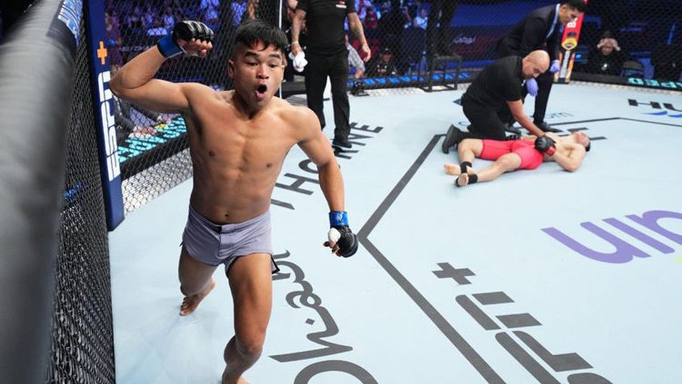 Jeka Saragih Fighter Pertama Indonesia Raih Kontrak Resmi UFC