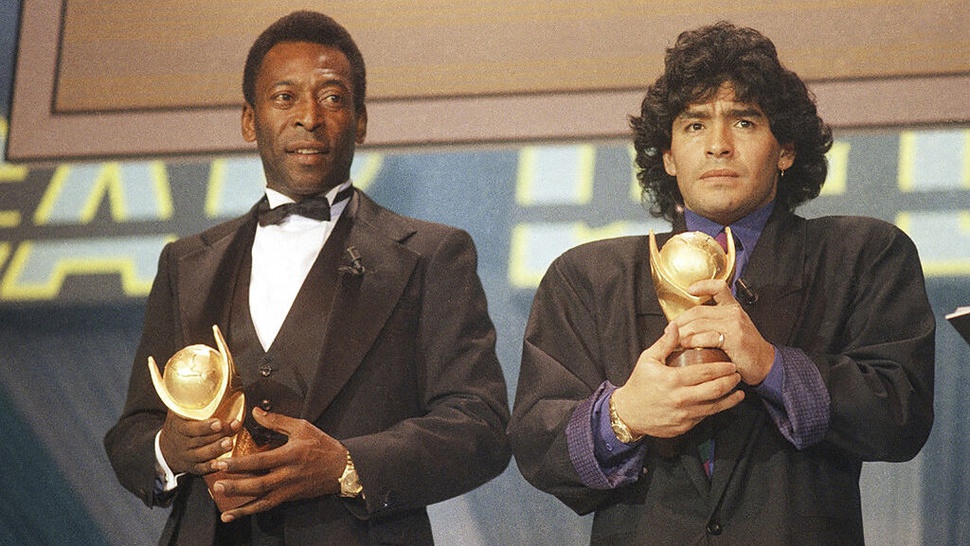 Pele dan Maradona: Prestasi & Kiprah 2 Legenda di Piala Dunia