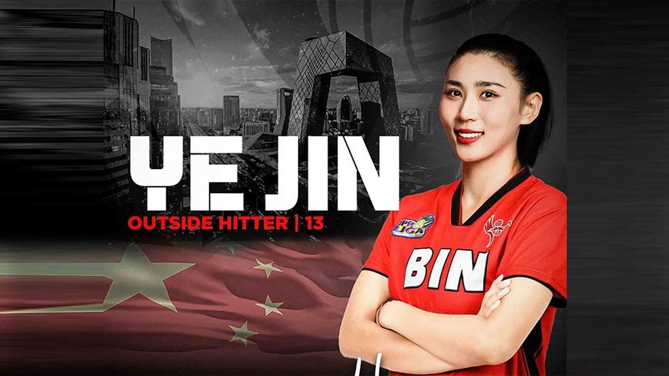 Profil Ye Jin Pemain Asing Jakarta BIN Voli Proliga 2023 Putri