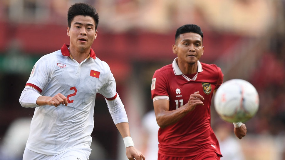 Hasil Timnas Indonesia vs Vietnam Semifinal AFF 2022 Tanpa Gol